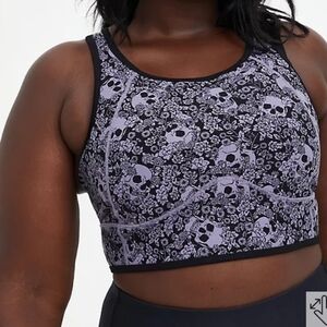 🆕☠️ 4X SKULL WICKING ACTIVE BRA TANK☠️
